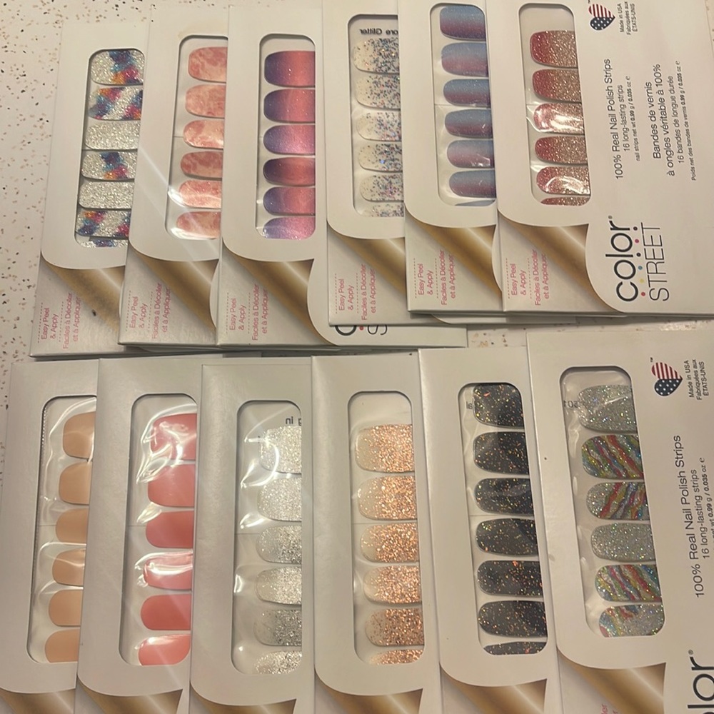 ✨ NEW ✨ Set of 12 ColorStreet Nail Polish Strips